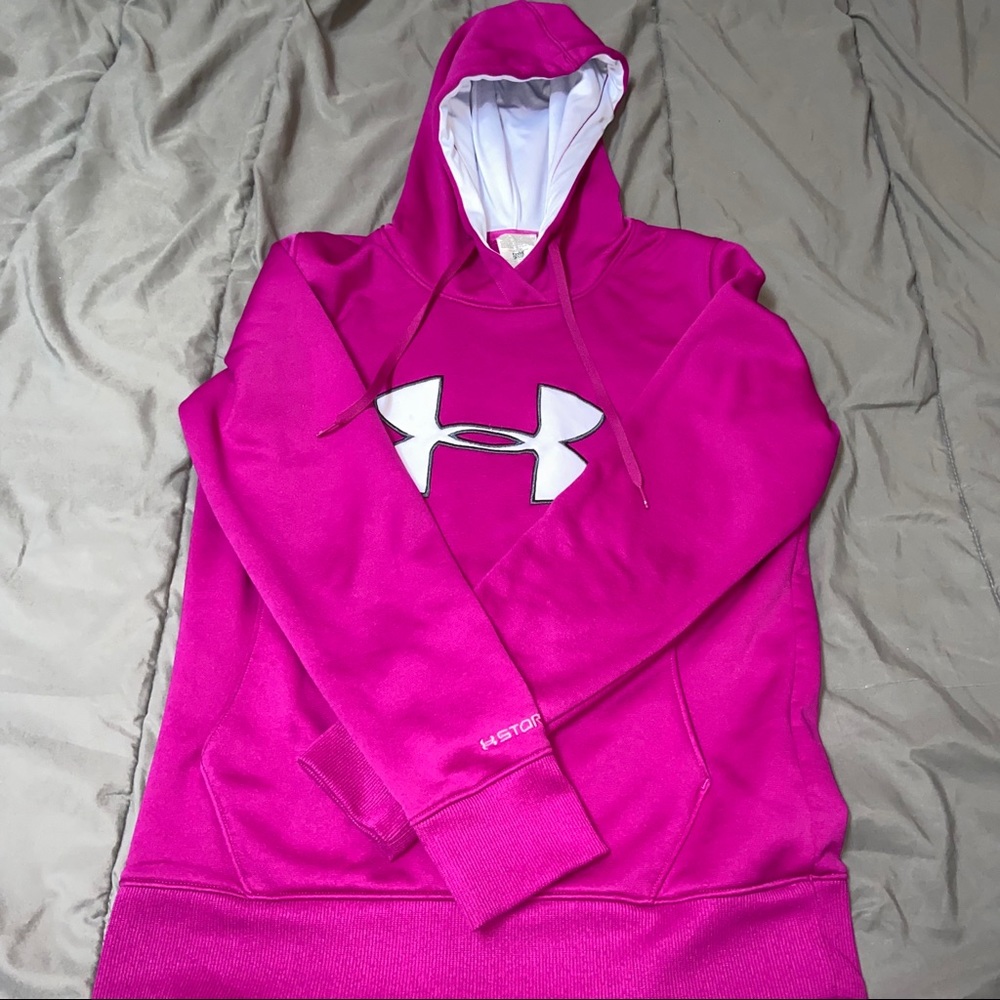 Purple Under Armour Hoodie